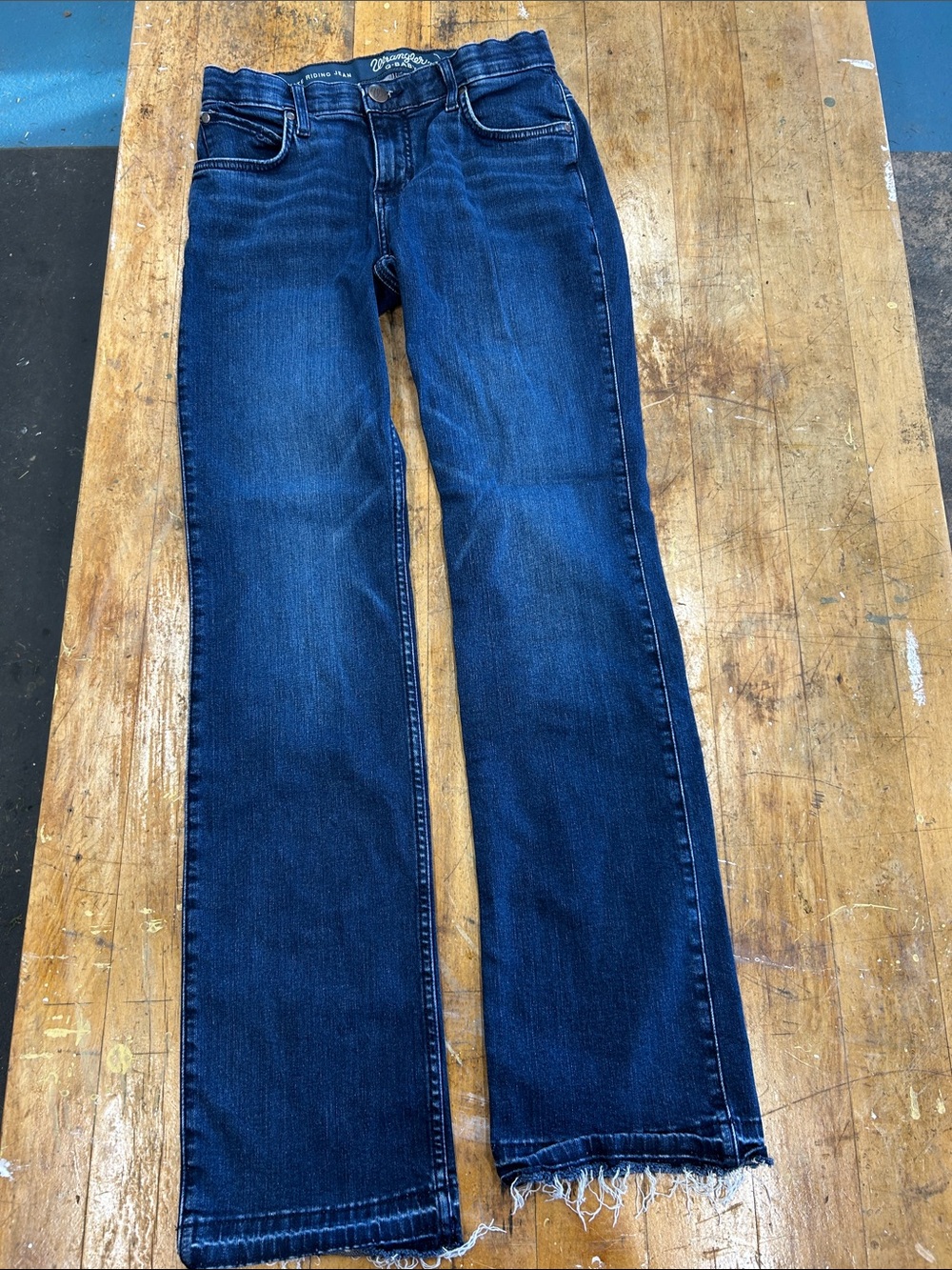 Wrangler Women's Dark Blue Bootcut Jeans